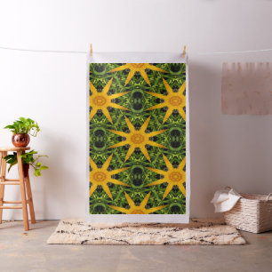 Squash Blossom Stars... Fabric