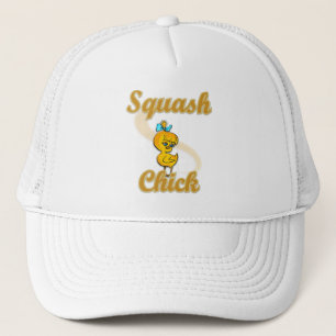 Squash Chick Trucker Hat