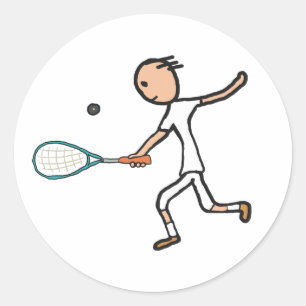 Squash Classic Round Sticker