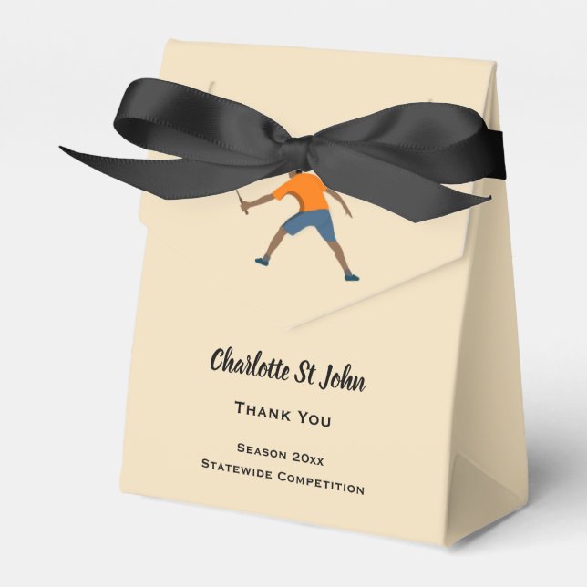 Squash Favour Box (Front Side)