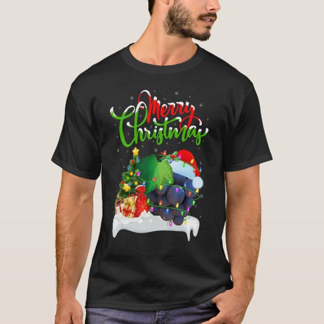 Squash Fruit   Xmas Decorations Santa Squash Chris T-Shirt (Front)