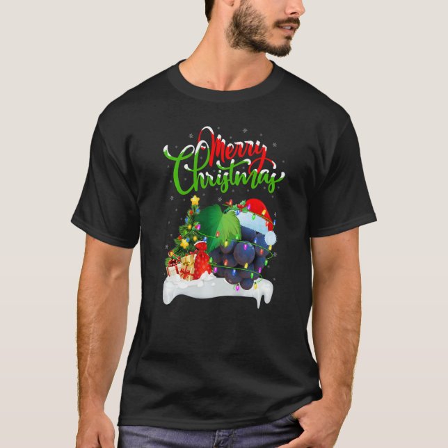 Squash Fruit  Xmas Decorations Santa Squash Christ T-Shirt (Front)
