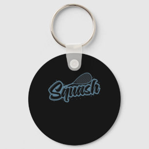 Squash is my favorite hobby key ring