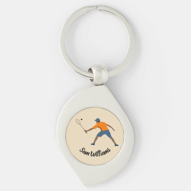 Squash Key Ring (Front)