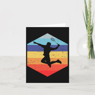 Squash Men's Badminton Player 1 Card