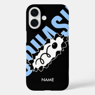 Squash player custom iPhone 16 case