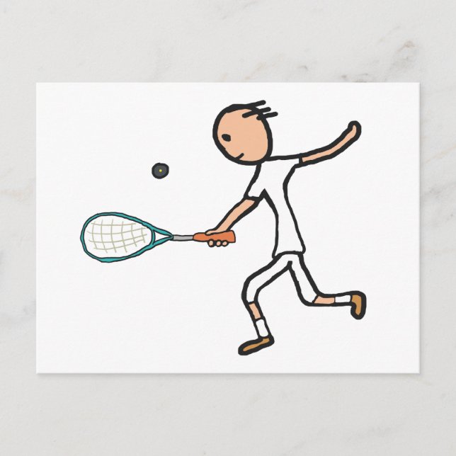 Squash Postcard (Front)