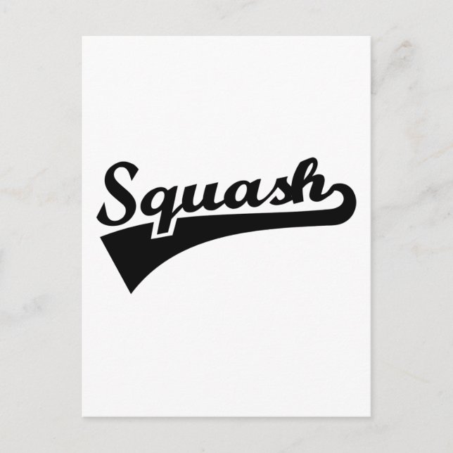 Squash Postcard (Front)