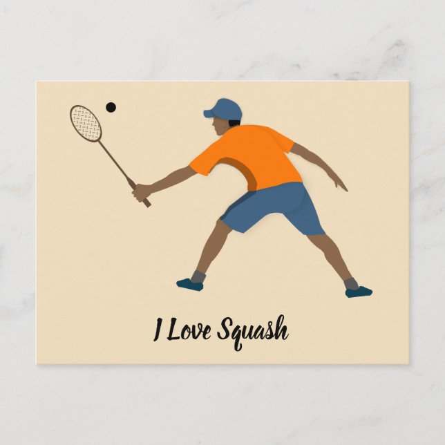 Squash Postcard (Front)