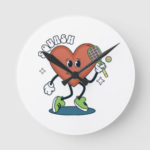 squash round clock