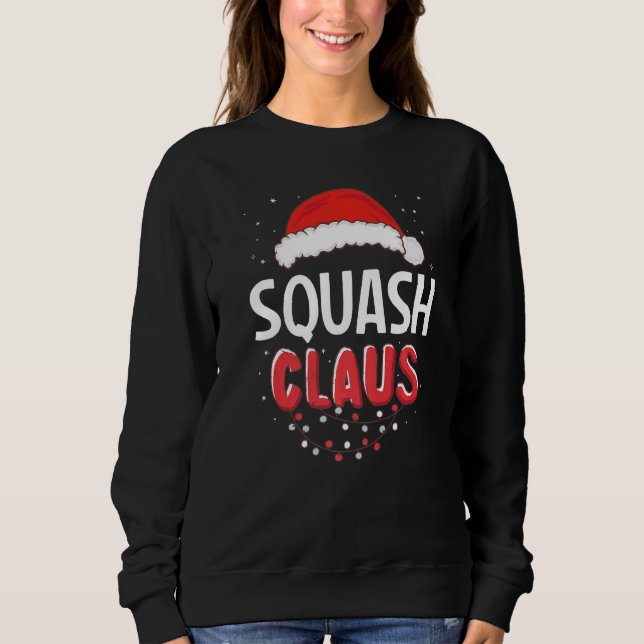 Squash Santa Claus Christmas Matching Costume Sweatshirt (Front)