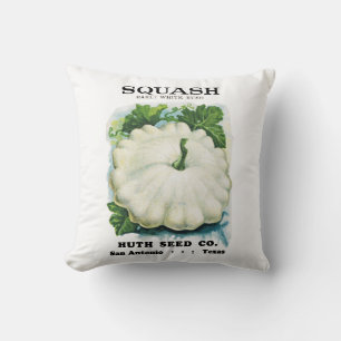 Squash Seed Packet Label Cushion