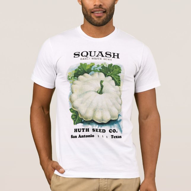 Squash Seed Packet Label T-Shirt (Front)