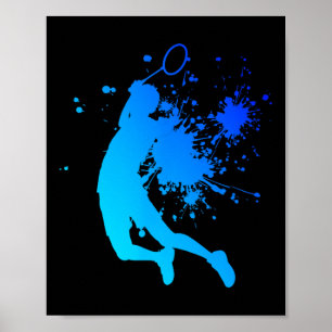 Squash Shuttle Womens Badminton Men  Poster