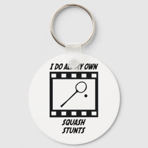 Squash Stunts Key Ring