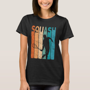 Squash Vintage Squash Player Retro Squash Lover T-Shirt
