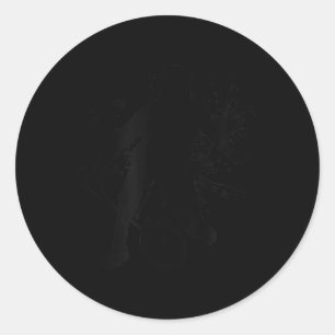 Squash Womens Badminton Player For Men Classic Round Sticker