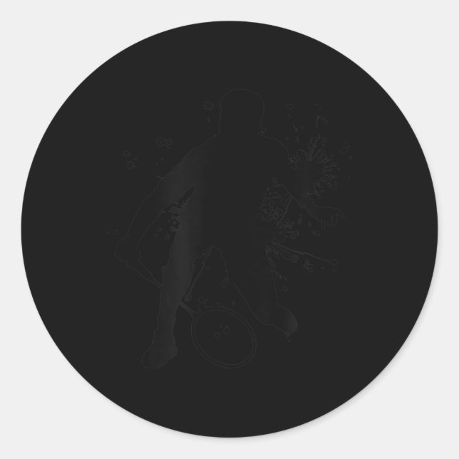 Squash Womens Badminton Player For Men  Classic Round Sticker (Front)