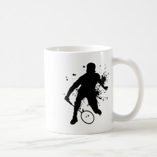 Squash Women's Badminton Player For Men Coffee Mug
