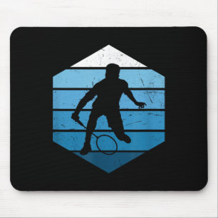 Squash Womens Mens Badminton Player Shuttle Mouse Pad