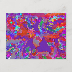 Squashed Emotions Postcard