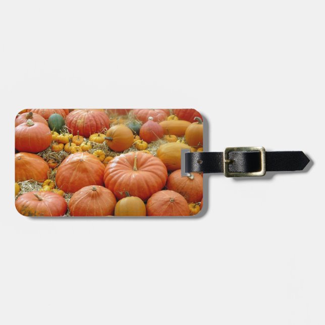 Squashes Galore Luggage Tag (Front Horizontal)