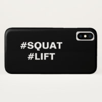 #SQUAT #LIFT iPhone Case