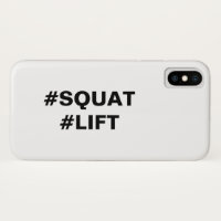 #SQUAT #LIFT iPhone Case