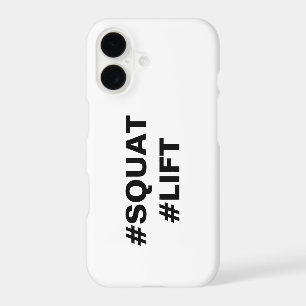 #SQUAT #LIFT iPhone Case