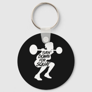 Squat Workout Government Agencydlift Bodybuilding Key Ring