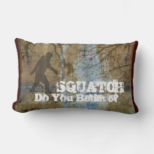 Squatch, Do You Believe Lumbar Cushion