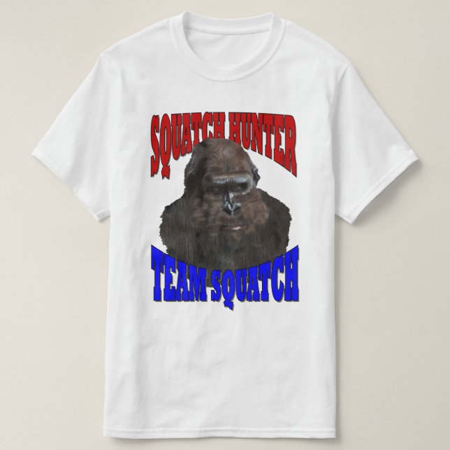 Squatch Hunter Team Squatch T-Shirt (Design Front)