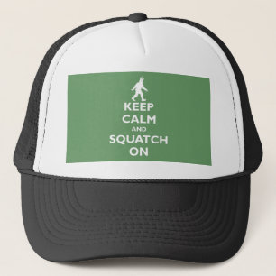 Squatch On Trucker Hat