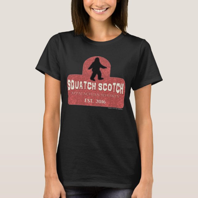 Squatch Scotch Red Label T-Shirt (Front)
