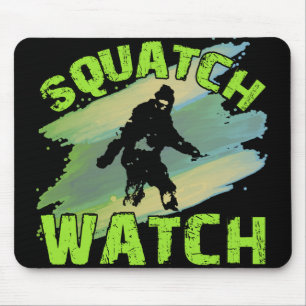 Squatch Watch Mouse Pad