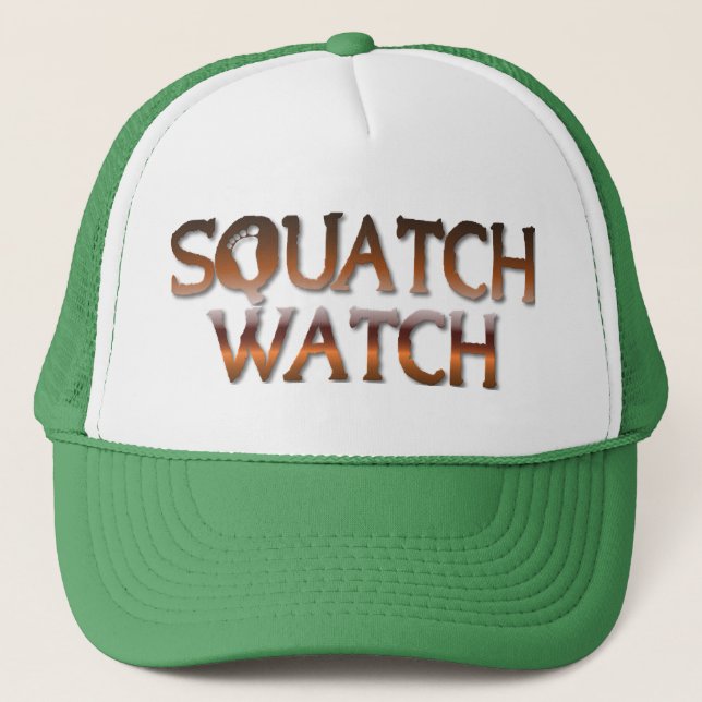 Squatch Watch Trucker Hat (Front)