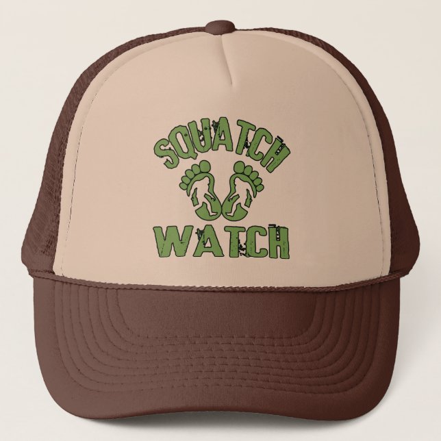 Squatch Watch Trucker Hat (Front)