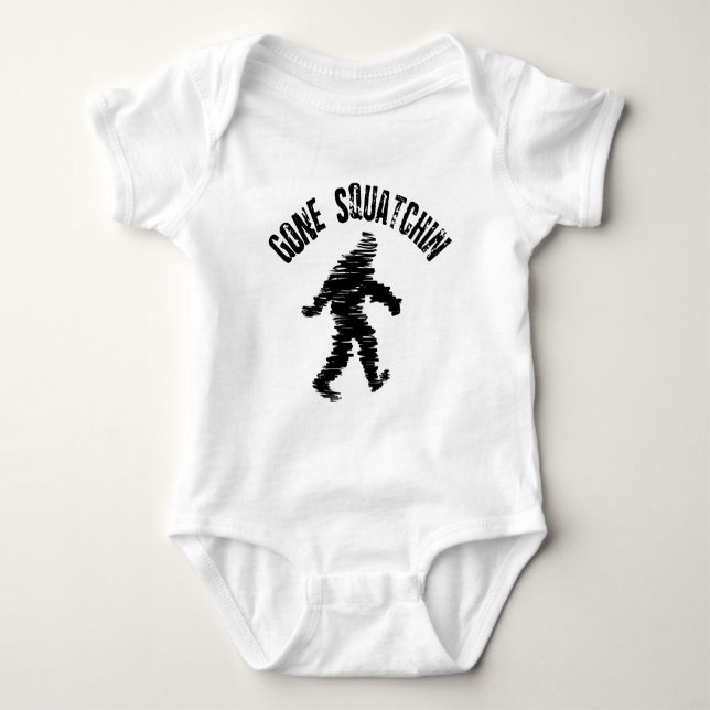 Squatchin' Baby Bodysuit (Front)