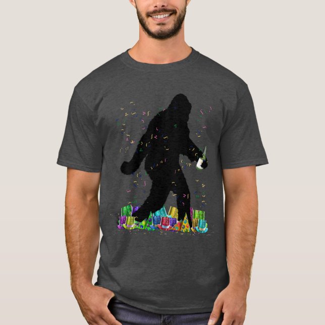 Squatchin In The New Year T-Shirt (Front)