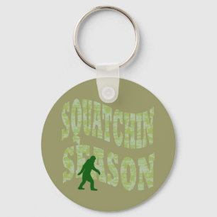 Squatchin Season Key Ring