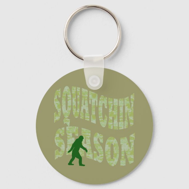 Squatchin Season Key Ring (Front)