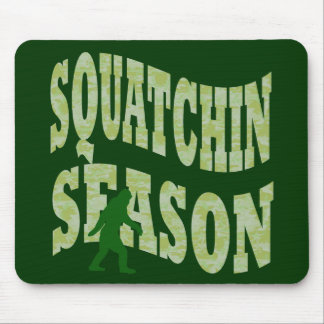 Squatchin Season Mouse Pad
