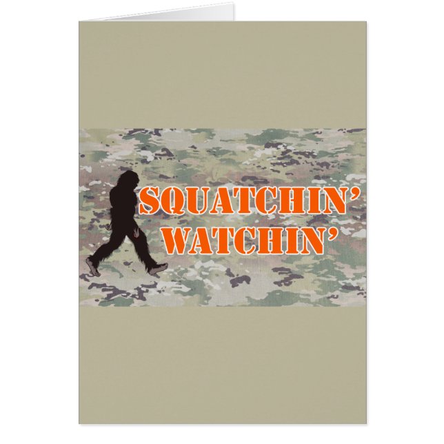 Squatchin' Watching Two (Front)