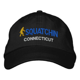 Squatchin & your state personalised embroidered hat