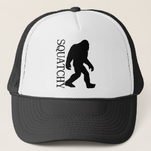 SQUATCHY SILHOUETTE Shirt - Special *BFRO* Edition Trucker Hat