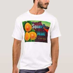 Squaw Peak Pear Crate LabelProvo, UT T-Shirt