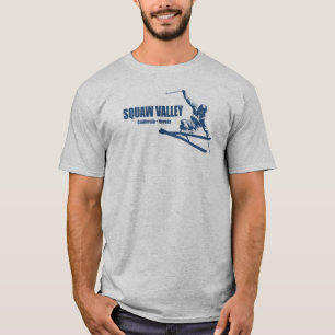 Squaw Valley Ski Resort Skier T-Shirt