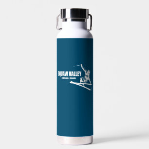 Squaw Valley Ski Resort Skier Water Bottle