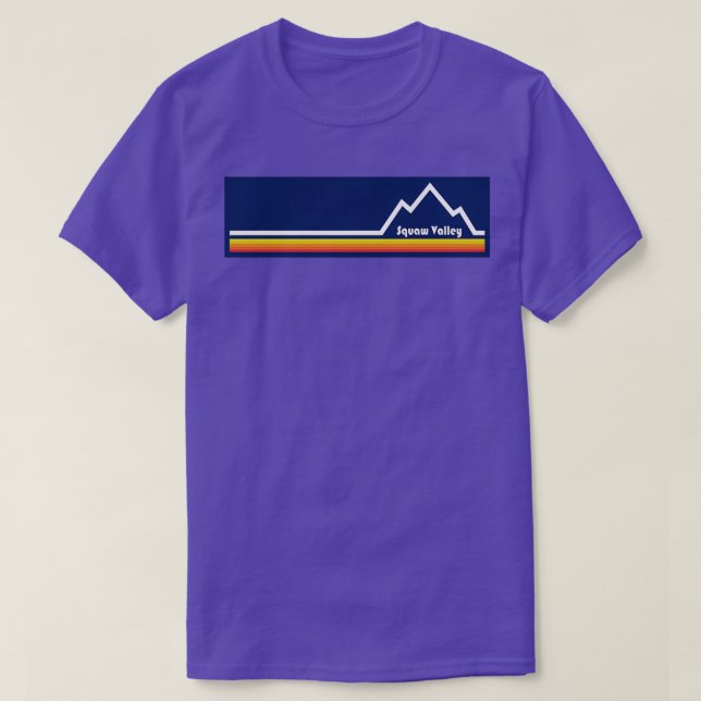 Squaw Valley Ski Resort T-Shirt (Design Front)