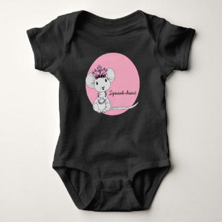 Squeak the mouse baby bodysuit